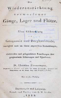 Bild Nr.1: 144-1516 Zimmermann,C.: (Verschiedene Gebiete - Varia, Bergbau)
