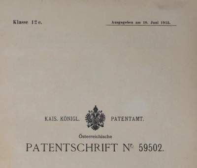 Bild Nr.1: 144-1521 Patentschriften.: (Verschiedene Gebiete - Varia, Chemie)