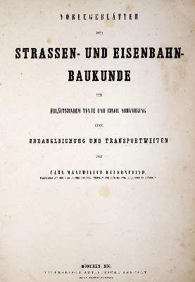 Bild Nr.1: 144-1532 Bauernfeind,C.M.: (Verschiedene Gebiete - Varia, Eisenbahn)