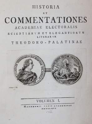 Bild Nr.1: 144-1551 Historia et Commentationes: (Verschiedene Gebiete - Varia)