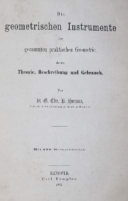 Bild Nr.1: 144-1553 Hunäus,G.C.K.: (Verschiedene Gebiete - Varia)