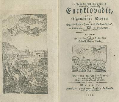Bild Nr.2: 144-1562 Krünitz,J.G.: (Verschiedene Länder - Geschichte, Magnetismus)