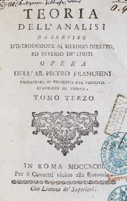Bild Nr.1: 144-1577 Franchini,P.: (Verschiedene Gebiete - Varia, Mathematik)