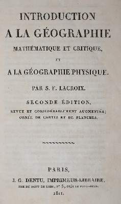 Bild Nr.3: 144-1588 Lacroix,S.F.: (Verschiedene Gebiete - Varia, Mathematik)