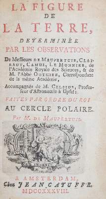 Bild Nr.1: 144-1607 Maupertuis,(P.L.M.)de.: (Verschiedene Gebiete - Varia)