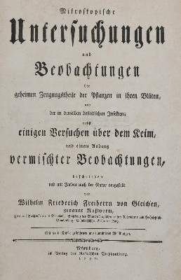 Bild Nr.3: 144-1618 Gleichen-Rußwurm,W.F.v.: (Verschiedene Gebiete - Varia, Mikrokosp)