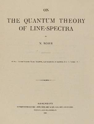 Bild Nr.1: 144-1624 Bohr,N.: (Verschiedene Gebiete - Varia, Physik)