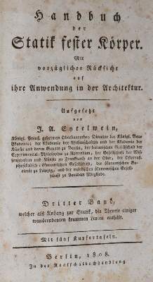 Bild Nr.1: 144-1631 Eytelwein,J.A.: (Verschiedene Gebiete - Varia, Physik)