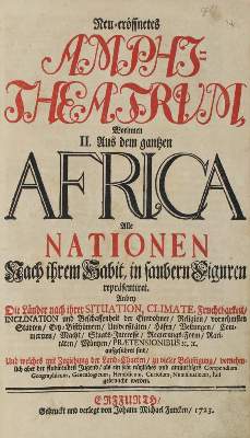 Bild Nr.1: 144-1677 Neu-eröffnetes Amphitheatrum,: (Afrika)