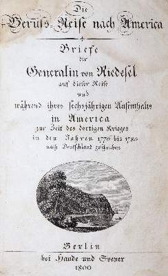 Bild Nr.1: 144-1700 Riedesel,(F.).: (Amerika)