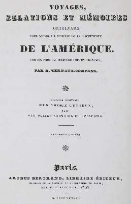 Bild Nr.1: 144-1703 Schmidel,U.: (Amerika)