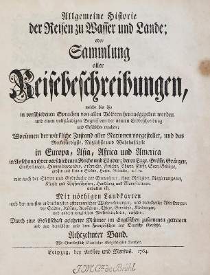 Bild Nr.1: 144-1716 Allgemeine Historie der Reisen: (Asien)