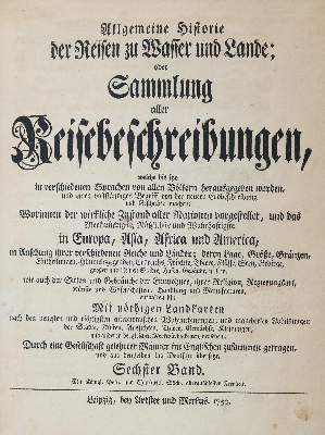 Bild Nr.3: 144-1722 Allgemeine Historie der Reisen: (Asien, China)