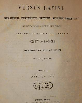 Bild Nr.1: 144-178 Sammlung: (Alte Drucke, Handschriften und Theologie)