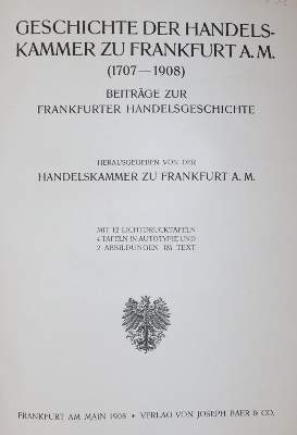 Bild Nr.2: 144-1803 Frankfurt am Main.: (Deutschland)