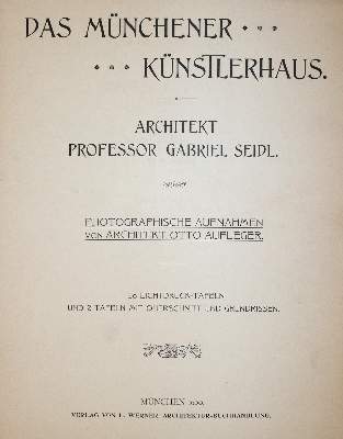 Bild Nr.1: 144-1851 Seidl,G.: (Deutschland, München)