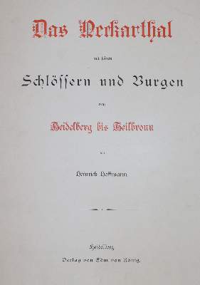 Bild Nr.1: 144-1856 Hoffmann,H.: (Deutschland, Neckartal)