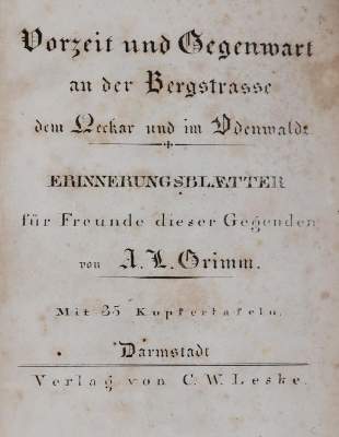 Bild Nr.1: 144-1861 Grimm,A.L.: (Deutschland, Odenwald)