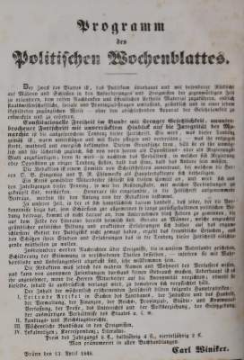 Bild Nr.2: 144-1875 (Langenschwarz,M.L.).: (Deutschland, Revolution 1848/49 - Vormärz - Politik, Handschriften)