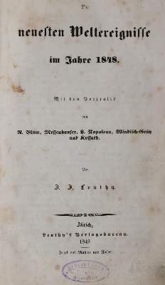 Bild Nr.31: 144-1875 (Langenschwarz,M.L.).: (Deutschland, Revolution 1848/49 - Vormärz - Politik, Handschriften)