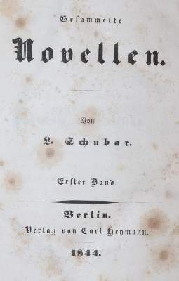 Bild Nr.1: 144-1877 Schubar,L. (d.i. R.Lubarsch).: (Deutschland, Revolution 1848/49 - Vormärz - Politik)