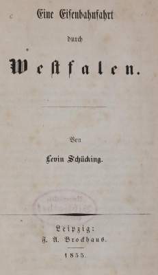 Bild Nr.1: 144-1898 Schücking,L.: (Deutschland)