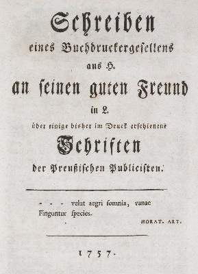 Bild Nr.1: 144-1908 (Heyne,C.G.).: (Deutschland, Siebenjähriger Krieg, Vier Schriften)