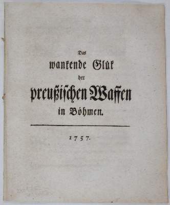 Bild Nr.4: 144-1908 (Heyne,C.G.).: (Deutschland, Siebenjähriger Krieg, Vier Schriften)