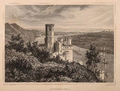 Bild Nr.2: 144-1915 Malten,H.M. (d.i. K.H.G.Müller).: (Deutschland, Stolzenfels)