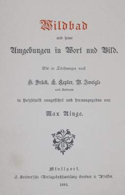 Bild Nr.1: 144-1932 Ringe,M. (Hrsg.).: (Deutschland, Wildbad)