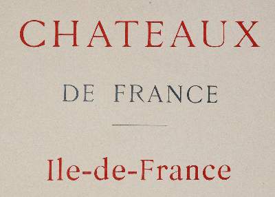 Bild Nr.1: 144-1962 Les anciens chateaux de France.: (Frankreich)