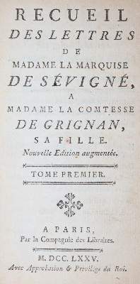 Bild Nr.1: 144-1974 Sevigne,(M.de Rabutin-Chantal).: (Frankreich)