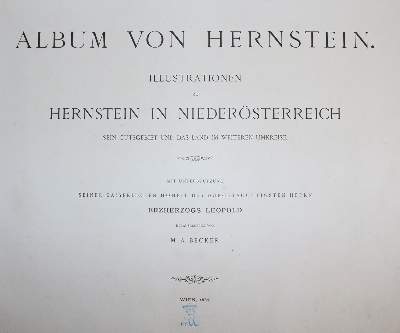 Bild Nr.2: 144-2003 Album von Hernstein.: (Österreich, Hernstein)