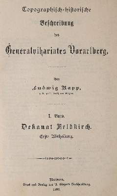 Bild Nr.1: 144-2019 Rapp,L.: (Österreich, Vorarlberg)