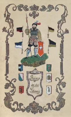 Bild Nr.1: 144-2030 Reise in die Schweiz 1856: (Schweiz, Handschriften)