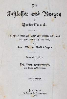 Bild Nr.1: 144-2035 Lenggenhager,J.G. (Hrsg.).: (Schweiz)