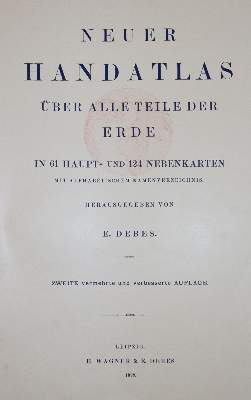 Bild Nr.7: 144-2055 Debes,E.: (Verschiedene Länder - Geschichte, Atlanten)