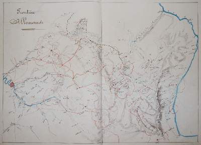 Bild Nr.1: 144-2057 Cartes geographie dessins main: (Verschiedene Länder - Geschichte, Atlanten, Handschriften)