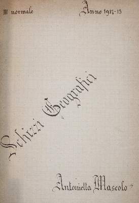 Bild Nr.2: 144-2058 Schizzi Geografici.: (Verschiedene Länder - Geschichte, Atlanten, Handschriften)