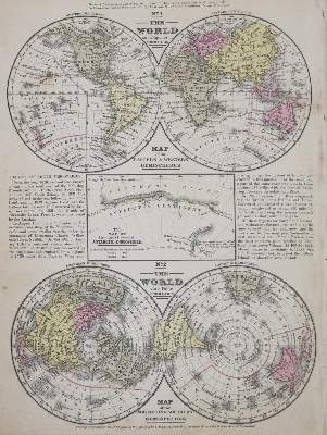 Bild Nr.1: 144-2060 Mitchell's School Atlas,: (Verschiedene Länder - Geschichte, Atlanten)