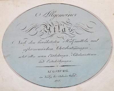 Bild Nr.1: 144-2067 Walch,J.: (Verschiedene Länder - Geschichte, Atlanten)