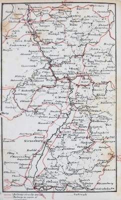 Bild Nr.1: 144-2083 Handbook for travellers, A,: (Verschiedene Länder - Geschichte, Baedeker, Rhein)