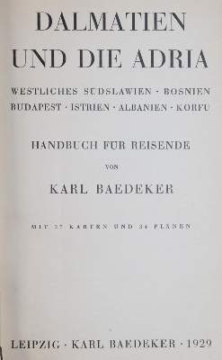 Bild Nr.1: 144-2088 Sammlung: (Verschiedene Länder - Geschichte, Baedeker)