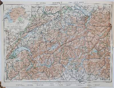 Bild Nr.2: 144-2089 Schweiz, Die,: (Verschiedene Länder - Geschichte, Baedeker)