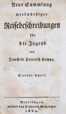 Bild Nr.1: 144-2098 Campe,J.H.: (Verschiedene Länder - Geschichte)