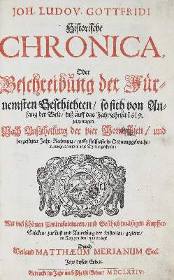Bild Nr.1: 144-2109 Gottfried,J.L. (d.i. J.P.Abelin).: (Verschiedene Länder - Geschichte)