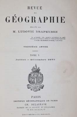 Bild Nr.1: 144-2147 Revue de geographie.: (Verschiedene Länder - Geschichte)