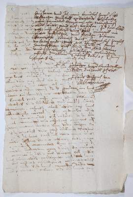 Bild Nr.2: 144-2197 Metternich, Hans Dietrich von,: (Autographen)