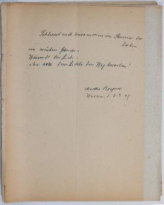 Bild Nr.41: 144-2205 Rückgänge: (Autographen)