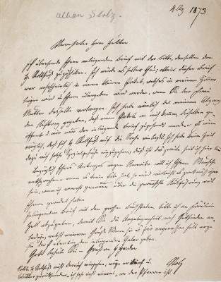 Bild Nr.1: 144-2209 Stolz, Alban Isidor,: (Autographen)